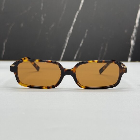 NEW MIU MIU MU11ZSF VAU2Z1 HAVANA WOMEN SUNGLASSES - Picture 3 of 10